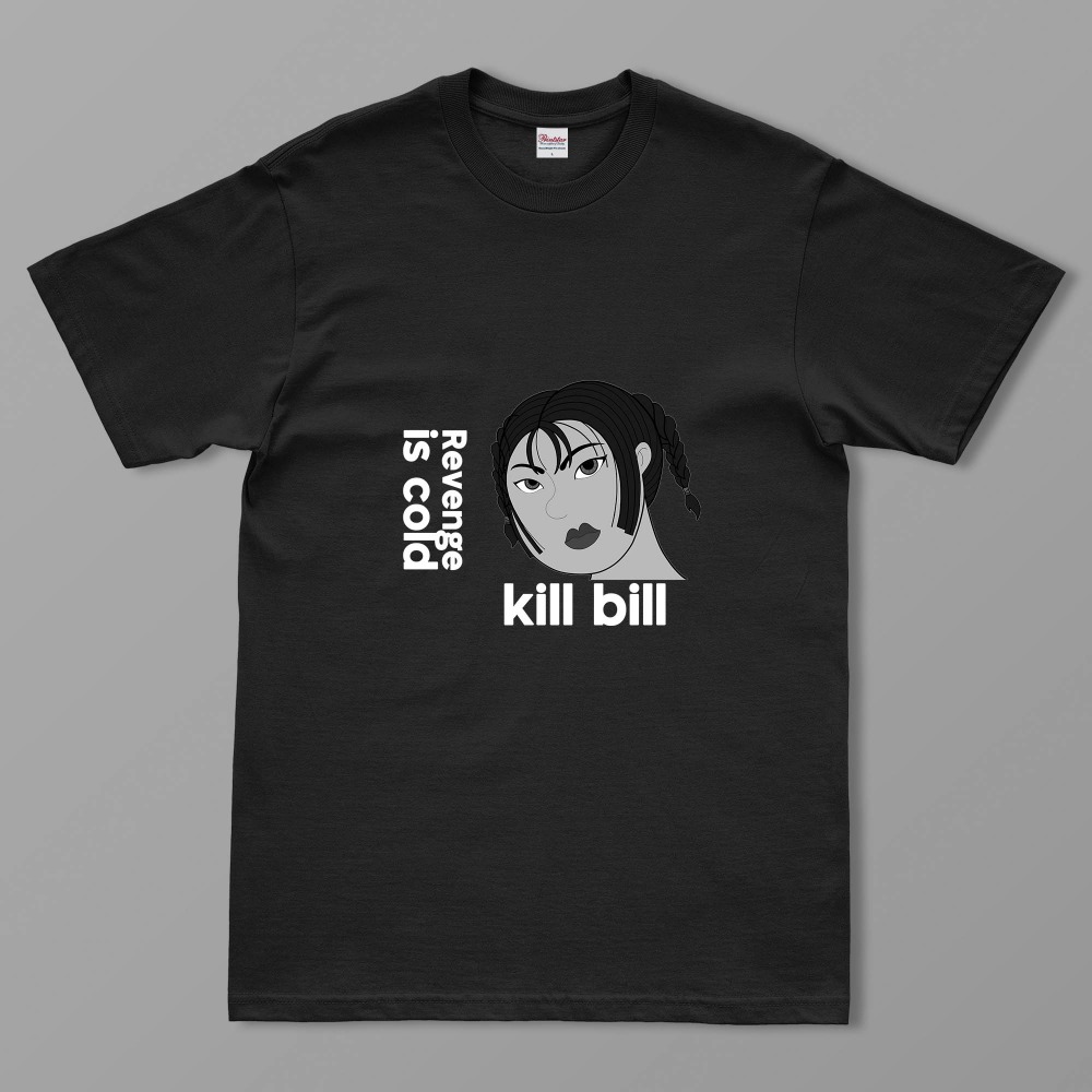 [키매]  kill bill half t-shirt