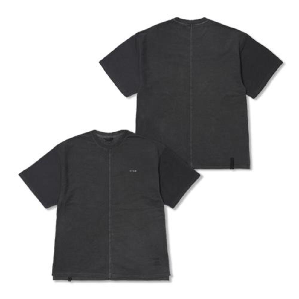 [스티그마]  Docking Insideout Pigment Oversized Short Sleeves T-shirts Charcoal