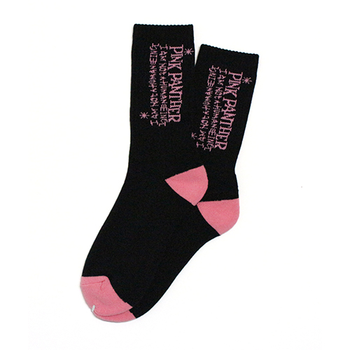 [아임낫어휴먼비잉] [PPXHB] Mixed Logo Socks - Black